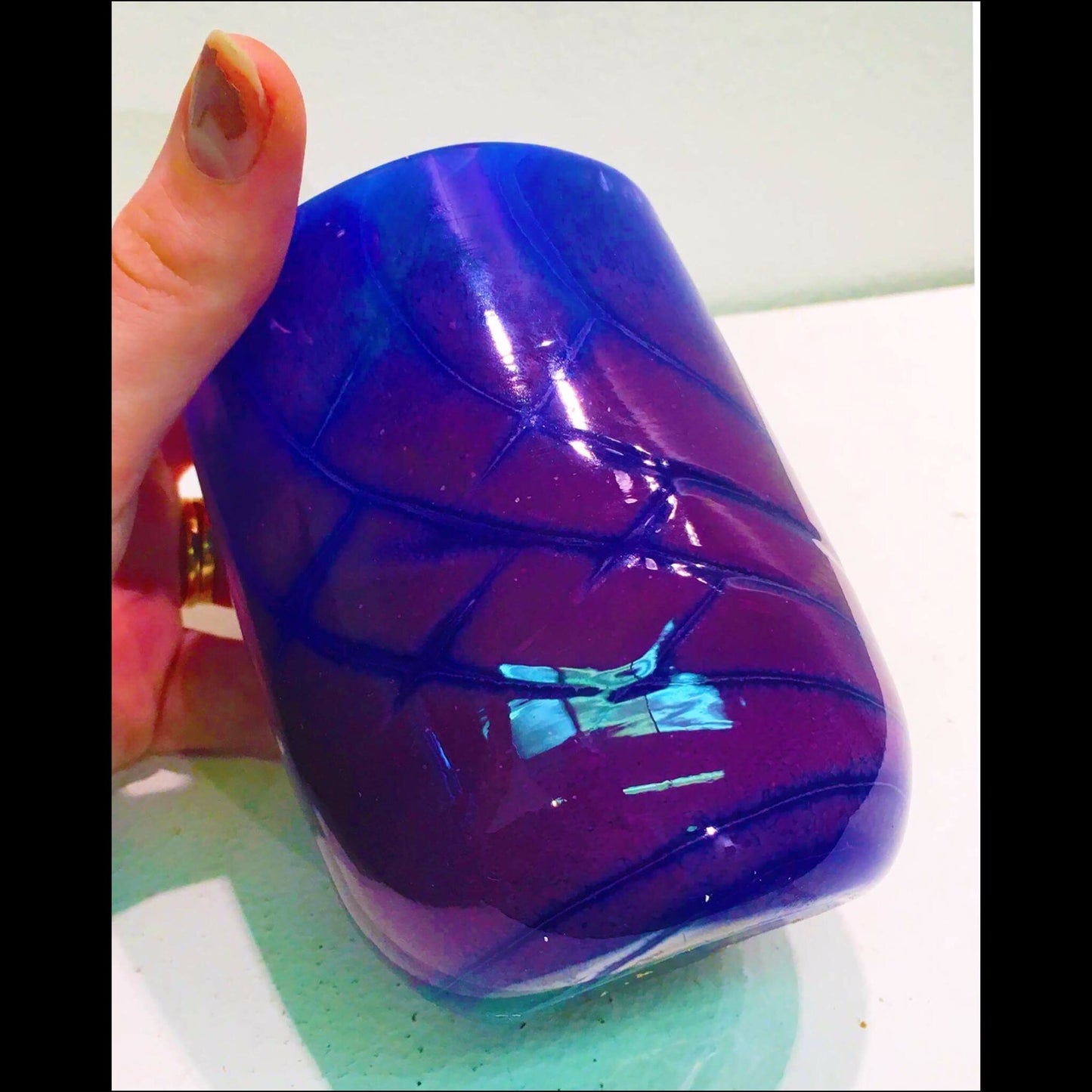 Glass Blown Cup