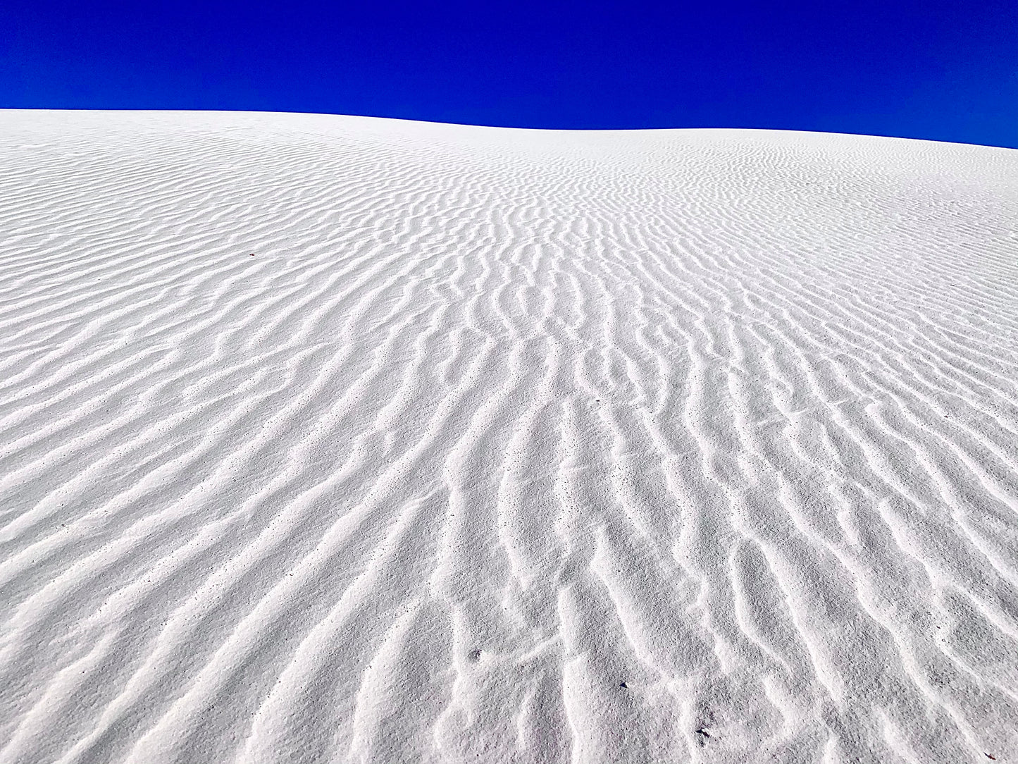 White Sand Blue Sky