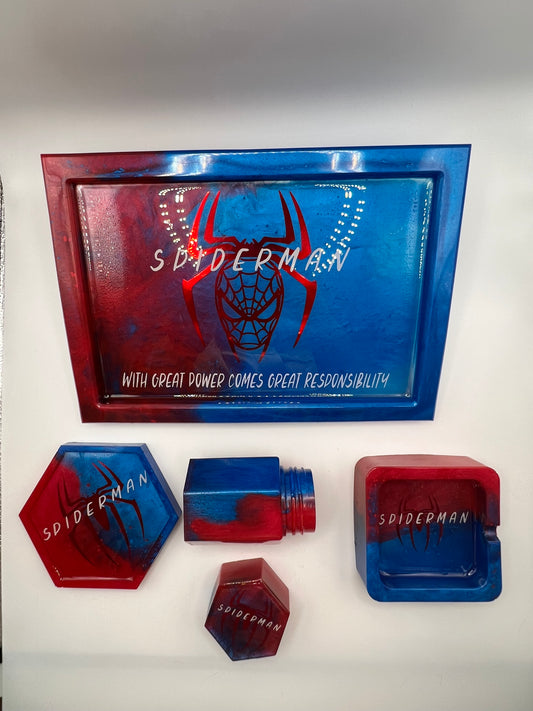 Spider Man Rolling Set - 4 Piece