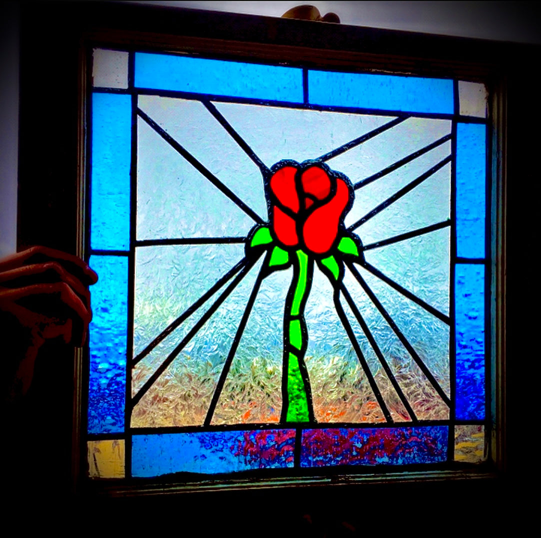 Handmade Stain Glass Piece